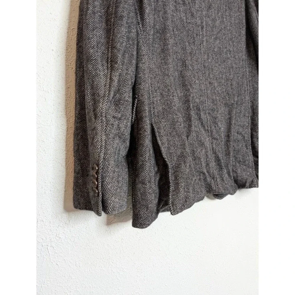 Banana Republic Blazer Mens 40RS Tailored‎ Fit Wool Military Epaulette Jacket
